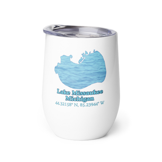 Lake Missaukee Wine Tumbler