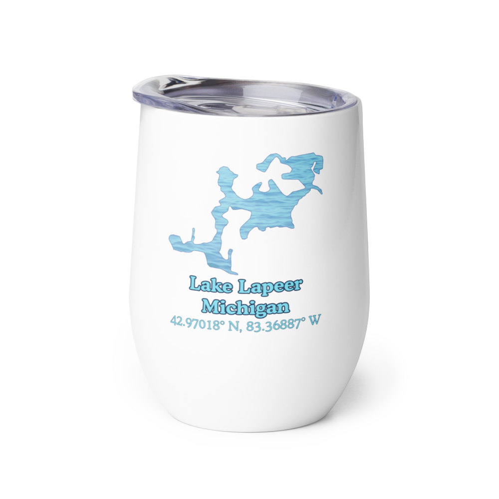 Lake Lapeer Wine Tumbler