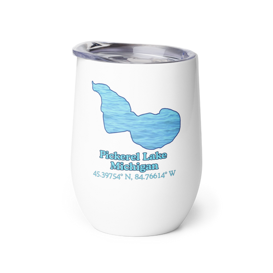Pickerel Lake  Wine Tumbler