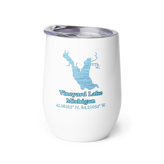 Vineyard Lake Wine Tumbler