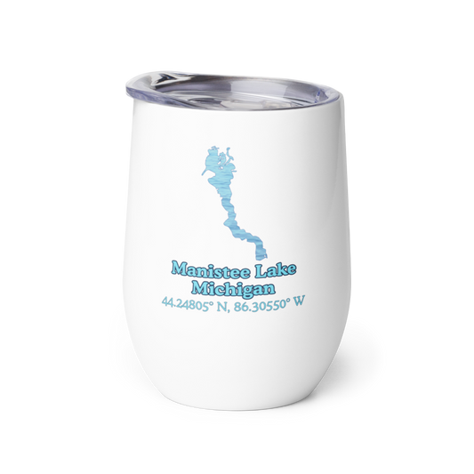 Manistee Lake Wine Tumbler