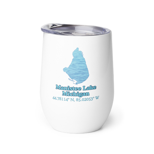Manistee Lake Wine Tumbler