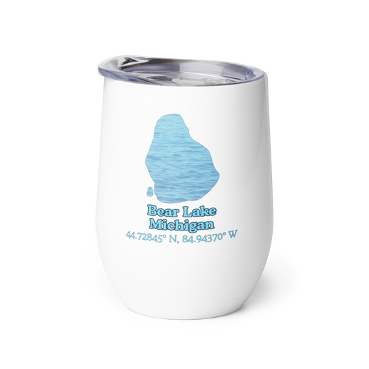 Bear Lake Wine Tumbler