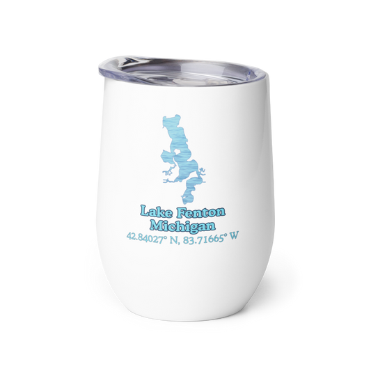 Lake Fenton Wine Tumbler