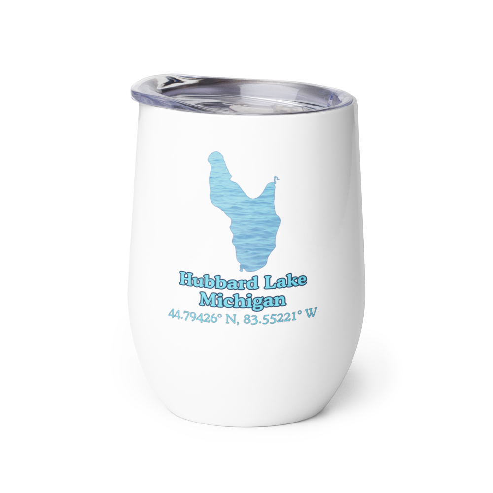 Hubbard Lake Wine Tumbler