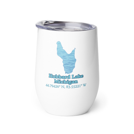 Hubbard Lake Wine Tumbler