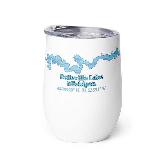 Belleville Lake Wine Tumbler