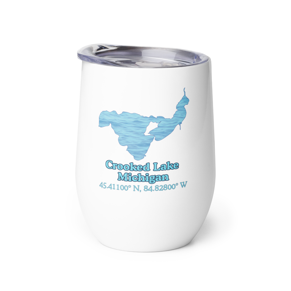 Crooked Lake  Wine Tumbler