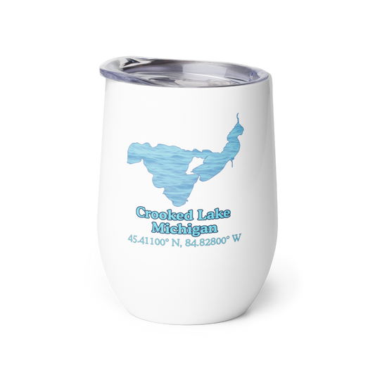 Crooked Lake  Wine Tumbler