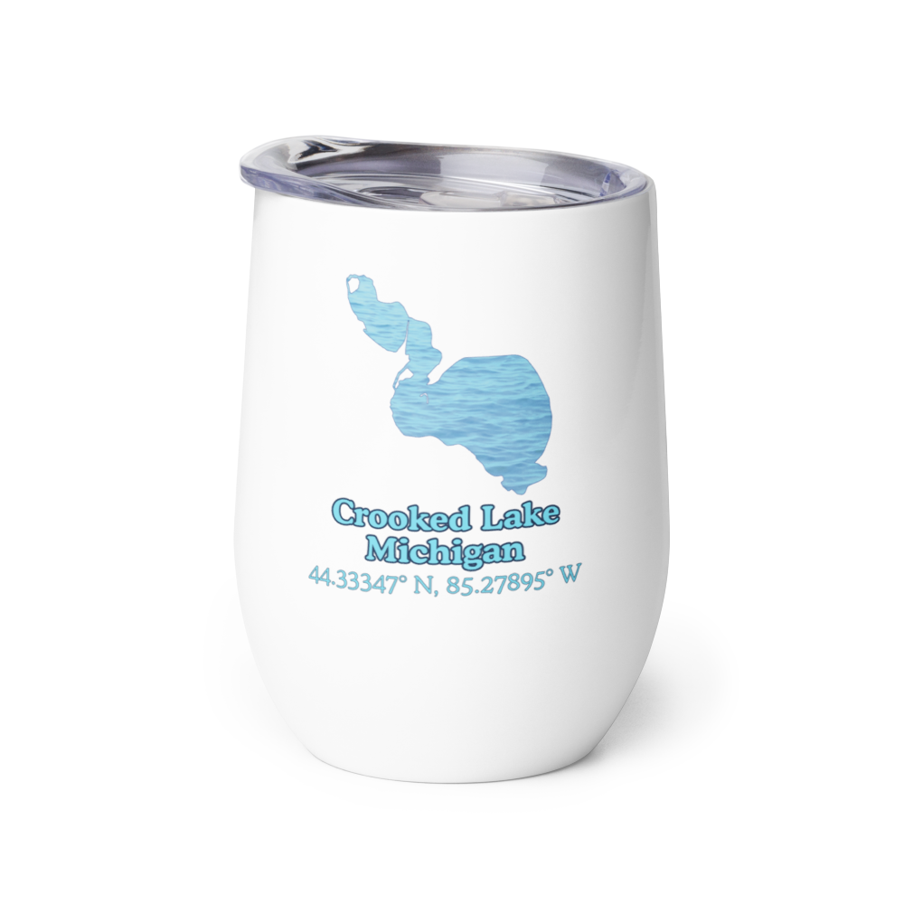 Crooked Lake Wine Tumbler