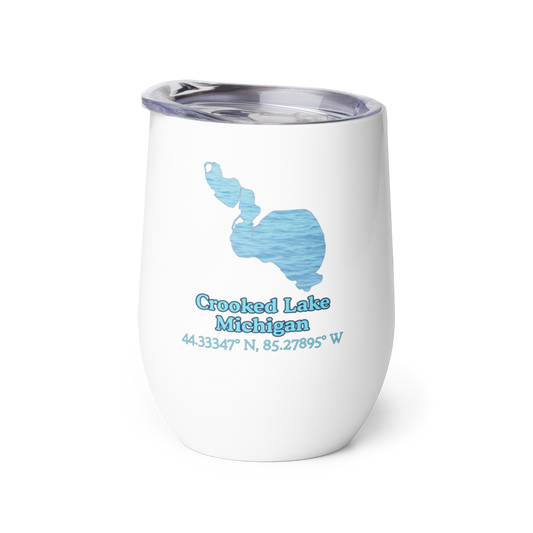 Crooked Lake Wine Tumbler