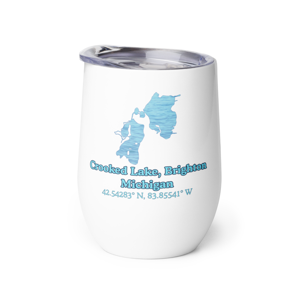 Crooked Lake, Brighton Wine Tumbler