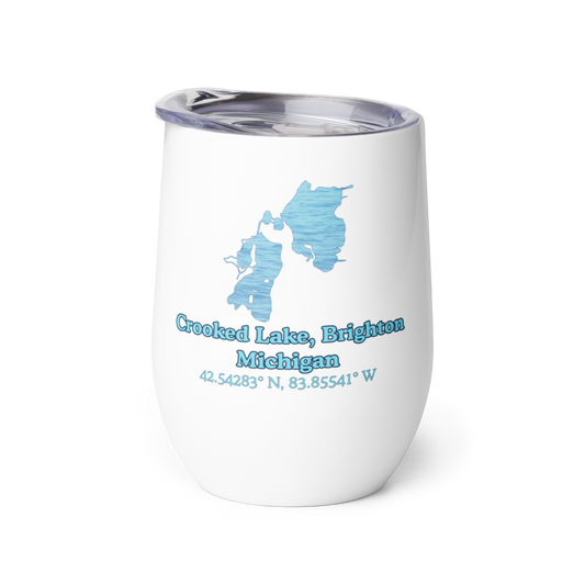 Crooked Lake, Brighton Wine Tumbler