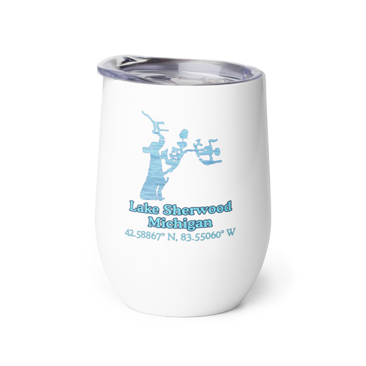 Lake Sherwood Wine tumbler