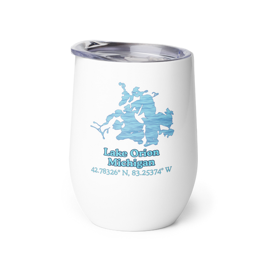 Lake Orion Wine tumbler