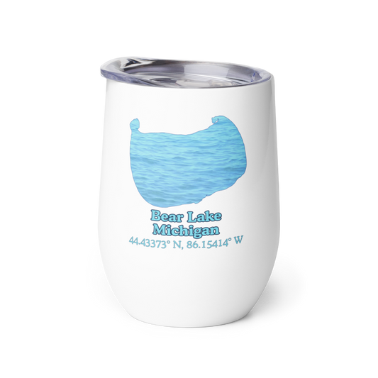 Bear Lake Wine Tumbler