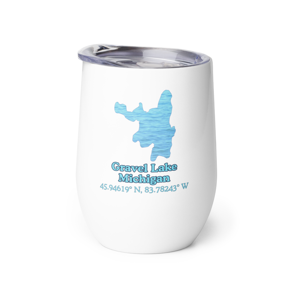Gravel Lake Wine Tumbler