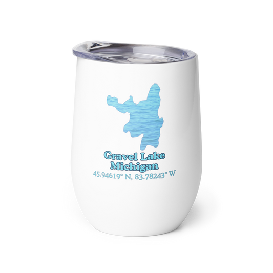 Gravel Lake Wine Tumbler