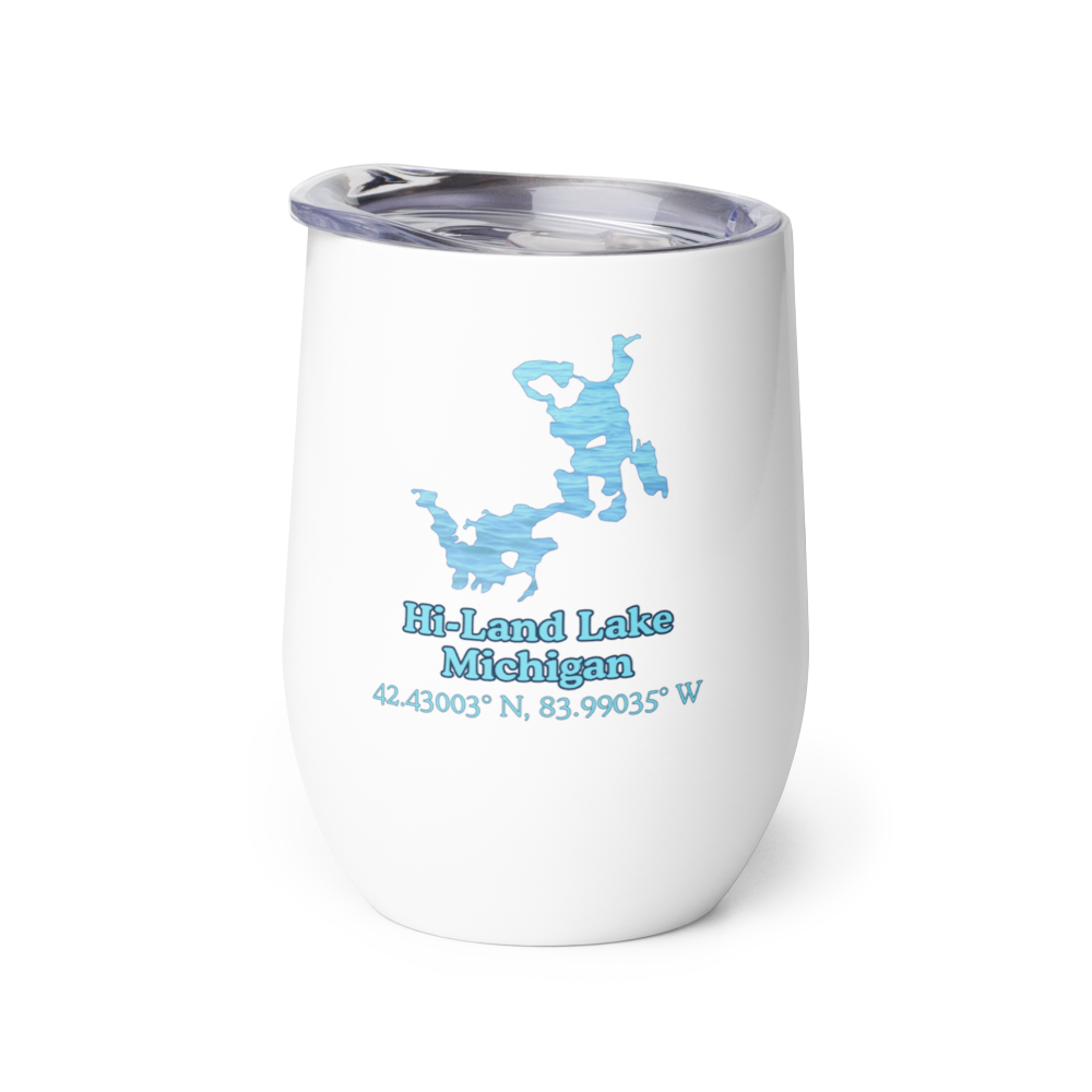 Hi-Land Lake Wine Tumbler