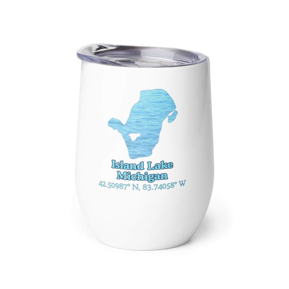Island Lake Wine Tumbler