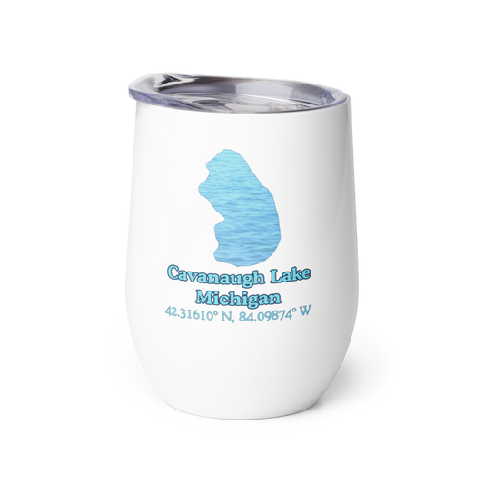 Cavanaugh Lake Wine Tumbler