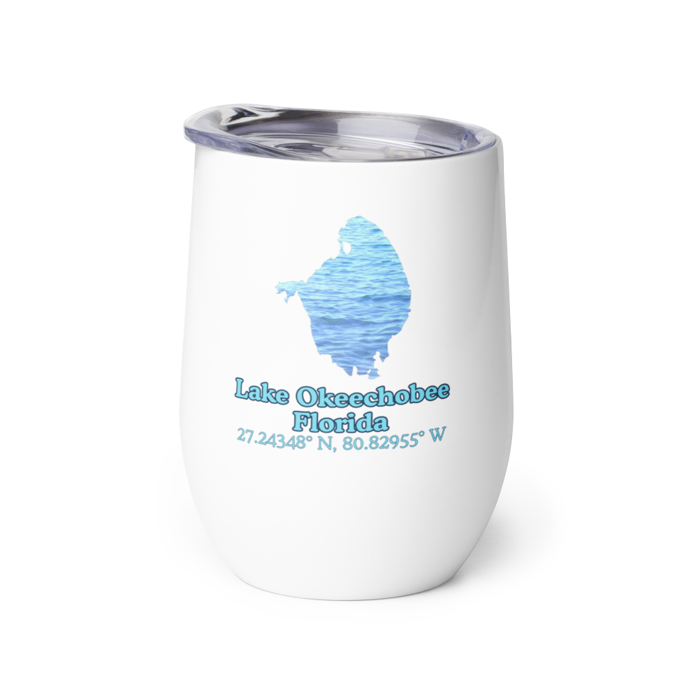 Lake Okeechobee Wine tumbler
