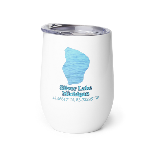 Silver Lake Wine Tumbler