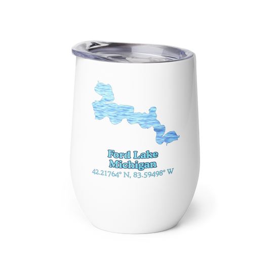 Ford Lake Wine Tumbler