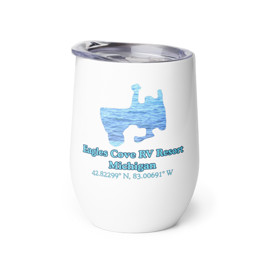 Eagles Cove RV Resort Wine Tumbler