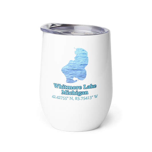 Whitmore Lake Wine Tumbler