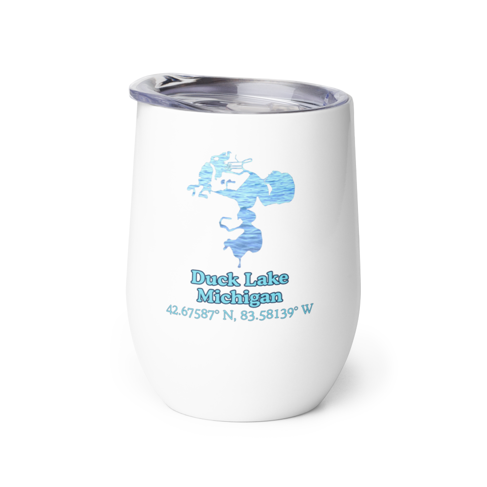 Duck Lake Wine Tumbler