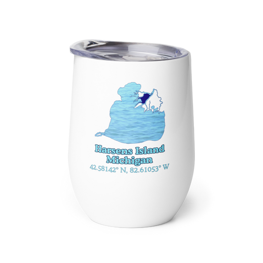 Harsens Island Wine Tumbler