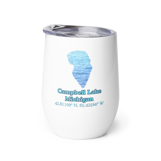 Campbell Lake Wine Tumbler