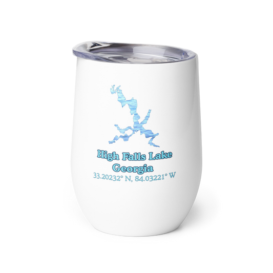 High Falls Lake Wine Tumbler