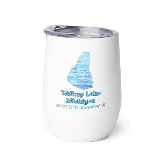 Walkup Lake Wine Tumbler