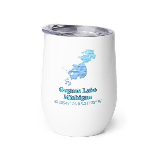 Goguac Lake Wine Tumbler