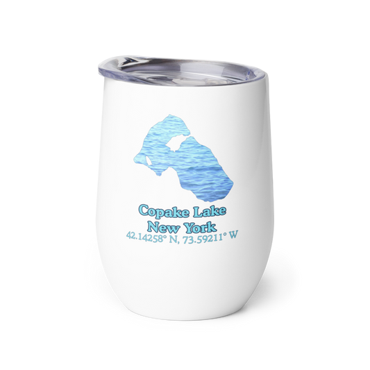Copake Lake Wine Tumbler