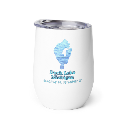 Duck Lake Wine Tumbler