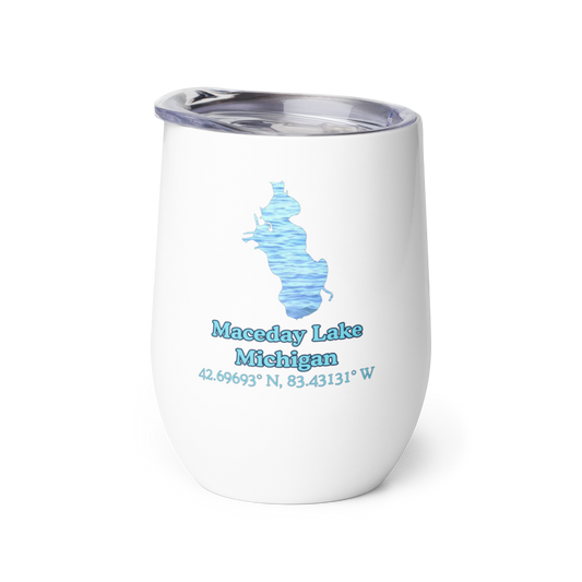 Maceday Lake Wine Tumbler