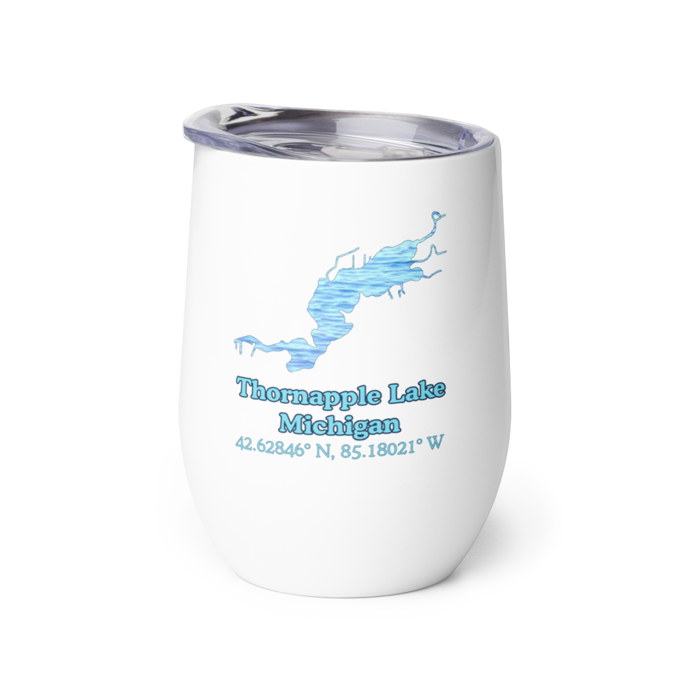 Thornapple Lake Wine Tumbler