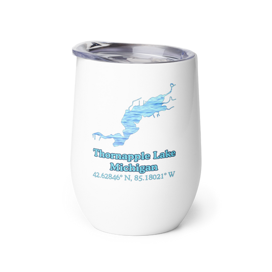Thornapple Lake Wine Tumbler