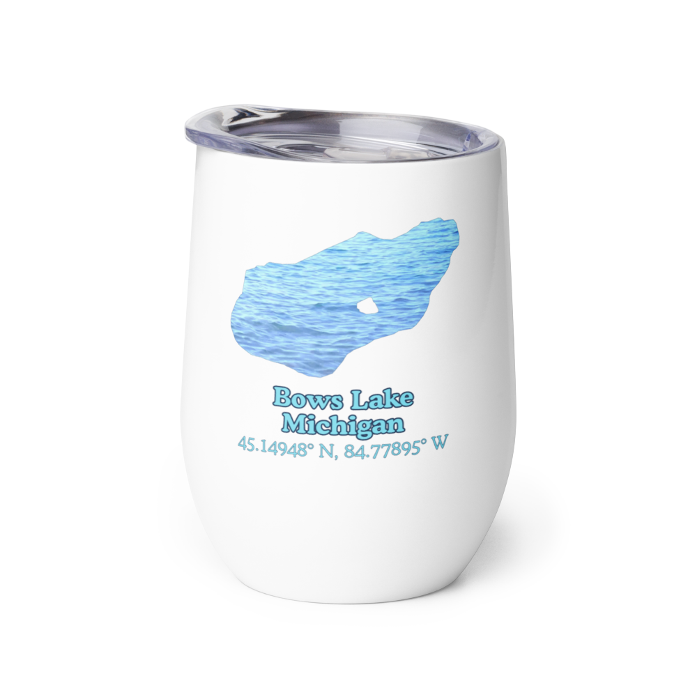 Bows Lake Wine Tumbler