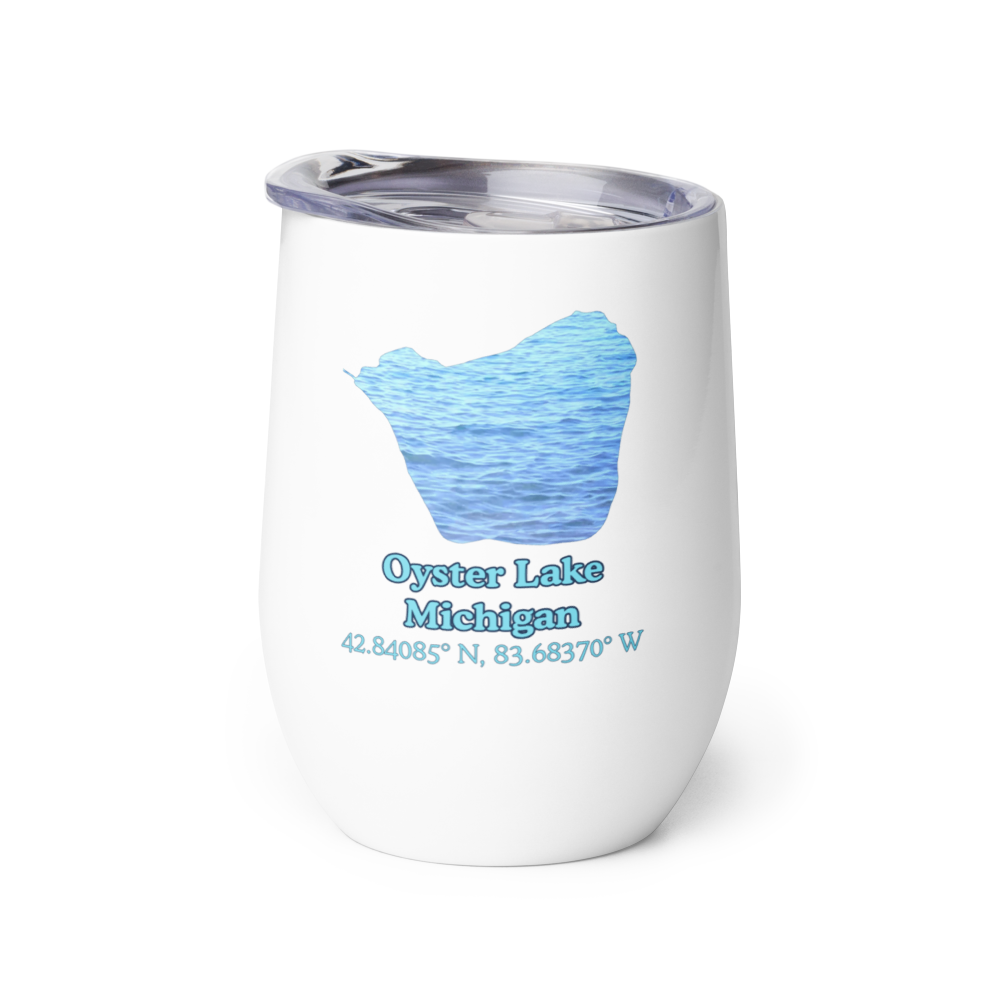 Oyster Lake Wine Tumbler