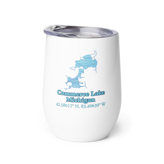 Commerce Lake Wine Tumbler