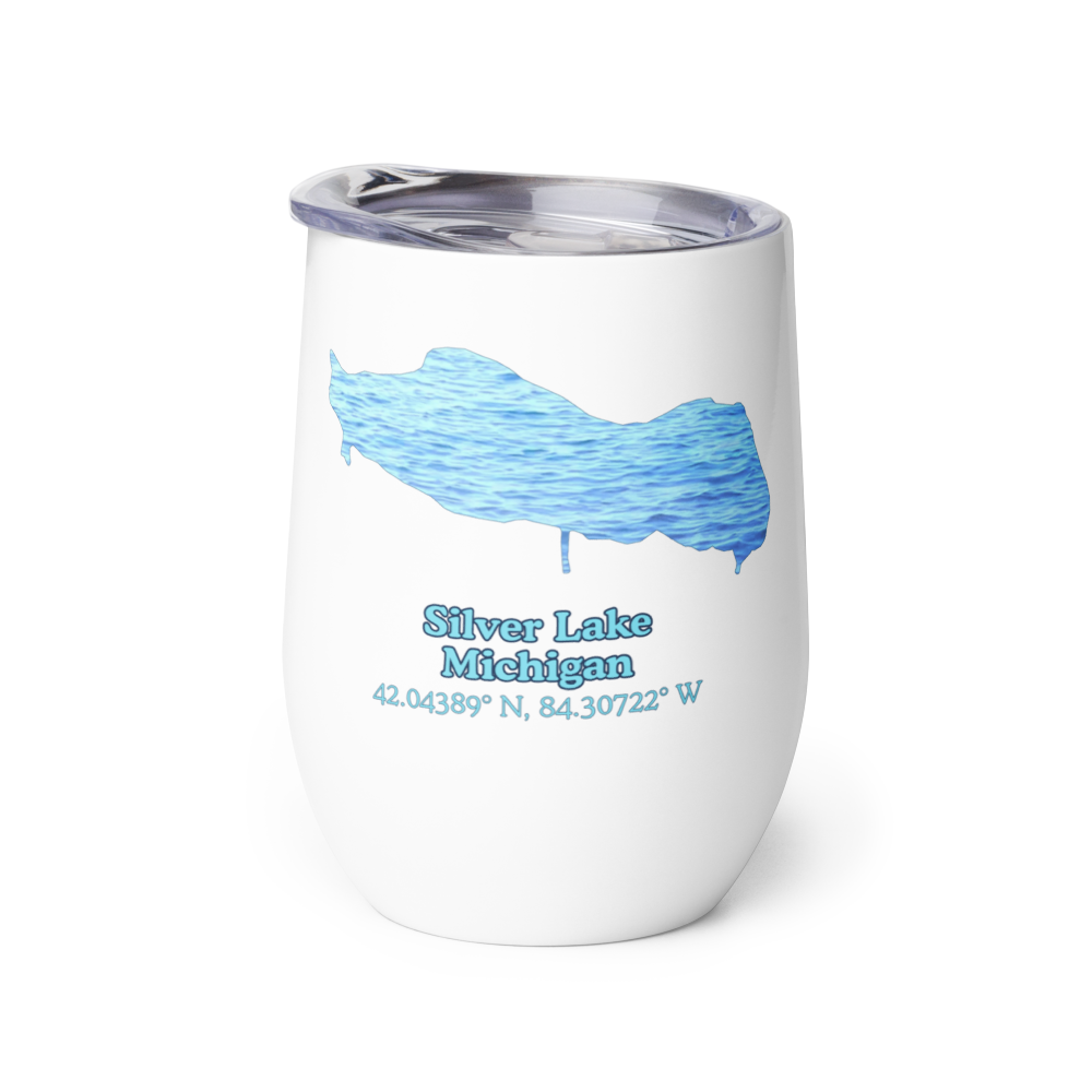 Silver Lake Wine Tumbler