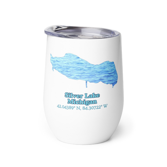 Silver Lake Wine Tumbler
