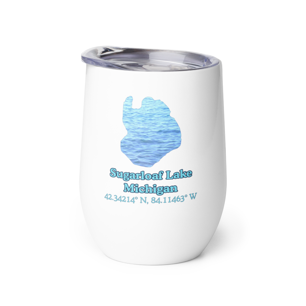 Sugarloaf Lake Wine Tumbler