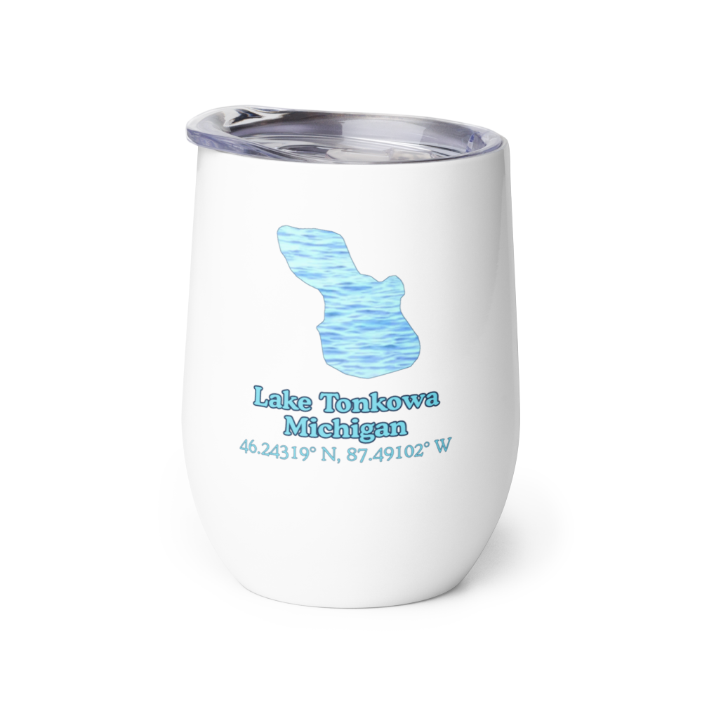 Lake Tonkowa Wine Tumbler