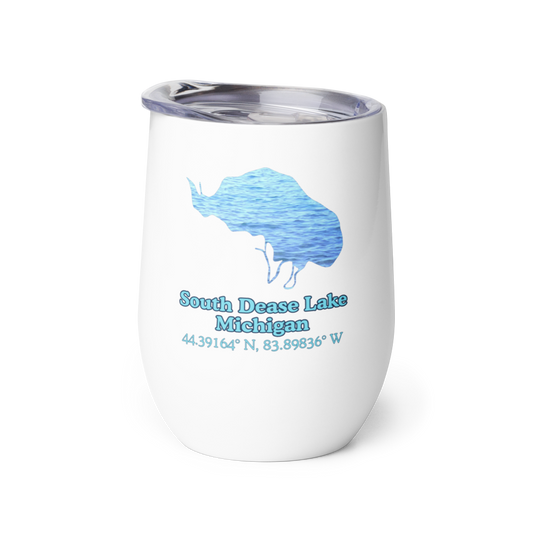 South Dease Lake Wine Tumbler