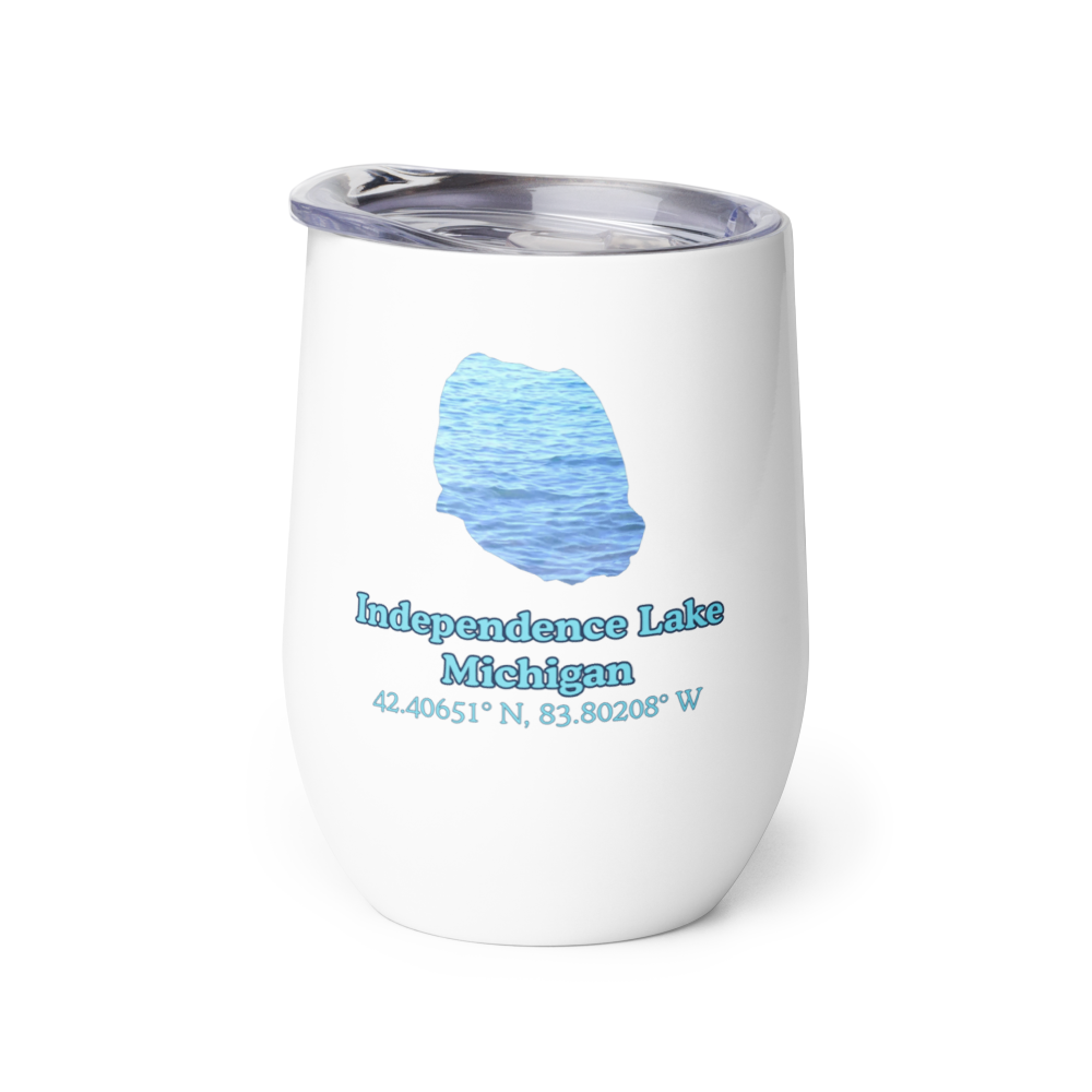 Independence Lake Wine Tumbler